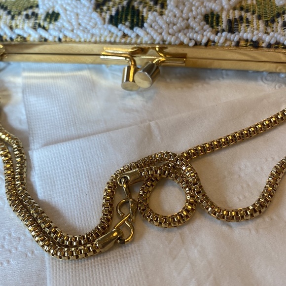 Vintage beaded tapestry handbag - Picture 7 of 7